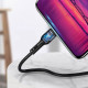 Дата кабель Usams US-SJ450 U55 Aluminum Alloy Braided USB to MicroUSB (1m)