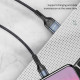 Дата кабель Usams US-SJ450 U55 Aluminum Alloy Braided USB to MicroUSB (1m)