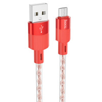 Дата кабель Hoco X99 Crystal Junction USB to MicroUSB (1.2m)