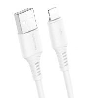 Дата кабель Borofone BX47 Coolway USB to Lightning (1m)