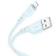 Дата кабель Hoco X97 Crystal color USB to Lightning (1m)