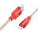 Дата кабель Hoco X99 Crystal Junction USB to Lightning (1.2m)