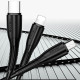 Дата кабель Usams US-SJ367 U35 3in1 USB to Combo 2A (1m)