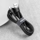 Дата кабель Baseus Cafule Type-C Cable 2A (3m) (CATKLF-U)