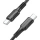 Дата кабель Borofone BX80 Type-C to Type-C 60W (1m)