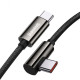 Дата кабель Baseus Legend Series Elbow Type-C to Type-C 100W (1m) (CATCS-01)