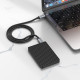 Дата кабель Hoco US06 Type-C to Type-C 100W USB3.2 20Gbps (2m)