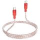 Дата кабель Hoco X99 Crystal Junction Type-C to Type-C 60W (1.2m)