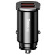 АЗП Baseus Square Metal QC 3.0 30W 2USB (CCALL-DS)