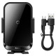 Автотримач з БЗП Baseus Halo Electric Wireless Charging Car Mount 15W (SUDD000001)