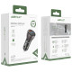 АЗП Acefast B6 metal car charger 63W (USB-A + USB-C) with digital display