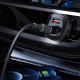 АЗП Acefast B3 66W(USB-C+USB-C+USB-A) three-port metal car charger