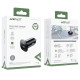 АЗП Acefast B1 mini 38W (USB-C+USB-A) dual-port metal car charger