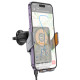 Автотримач з БЗП Hoco HW7 Transparent Discovery Edition (air outlet)