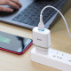 МЗП Hoco C12Q Smart QC3.0 (1USB/3A) + MicroUSB