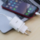 МЗП Hoco C12Q Smart QC3.0 (1USB/3A) + MicroUSB