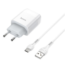 МЗП Hoco C72A (1USB/2.1A) + Type-C