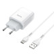 МЗП Hoco C72A (1USB/2.1A) + Type-C