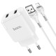 МЗП HOCO N7 (2USB/2,1A) + USB - Lightning