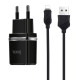 МЗП Hoco C12 Charger + Cable Lightning 2.4A 2USB