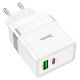 МЗП Hoco N21 Topspeed PD30W+QC3.0 (1USB/1Type-C/3A)