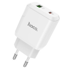 МЗП Hoco N5 Favor 20W PD+QC3.0 (1USB/1Type-C/3A)