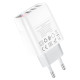 МЗП Hoco C93A Easy charge 3-port digital display charger