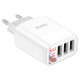 МЗП Hoco C93A Easy charge 3-port digital display charger
