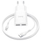 МЗП HOCO C88A (2USB/2.4A) + MicroUSB