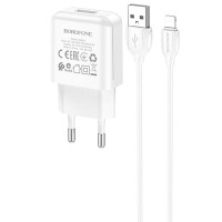 МЗП Borofone BA64A Single port + Lightning