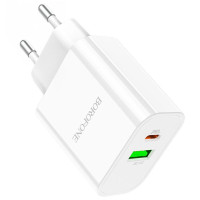МЗП Borofone BA55A PD20W+QC3.0 (1USB/1Type-C/3A)