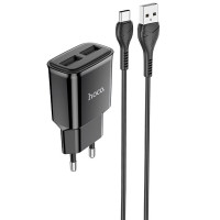 МЗП HOCO C88A (2USB/2.4A) + Type-C