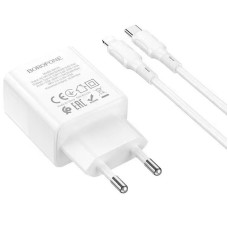 МЗП Borofone BA77A PD30W+QC3.0 + Type-C + Lightning
