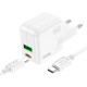 МЗП Hoco C111A PD 30W+QC3.0 Type-C to Type-C