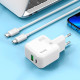 МЗП Hoco C111A PD 30W+QC3.0 Type-C to Type-C