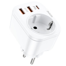 МЗП Hoco NS3 Multifunctional PD20W (2USB/1Type-C/1xSocket)