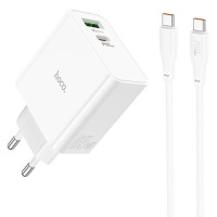МЗП Hoco C113A Awesome PD65W (1USB/1Type-C) + Type-C to Type-C