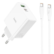 МЗП Hoco C113A Awesome PD65W (1USB/1Type-C) + Type-C to Type-C