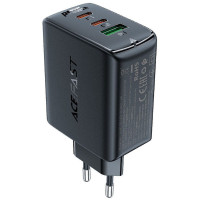 МЗП Acefast A41 PD65W GaN (2*USB-C+USB-A)