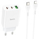 МЗП Hoco C99A PD20W+QC3.0 (1USB/2Type-C/3A) + Type-C to Lightning