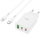 МЗП Hoco C99A PD20W+QC3.0 (1USB/2Type-C/3A) + Type-C to Lightning