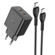 МЗП Hoco N35 Streamer PD45W (2C) + Type-C to Type-C