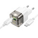 МЗП Hoco C131A Platium PD30W+QC3.0 + Type-C to Type-C