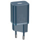 МЗП Baseus Super Si Quick Charger 1C 20W + кабель Type-C to Lightning (TZCCSUP-B)