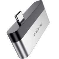 Перехідник Borofone DH2 Type-C to HDMI+USB3.0