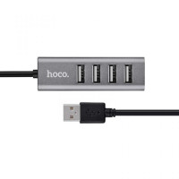 Перехідник HUB Hoco HB1 USB to USB 2.0 (4 port) (1m)