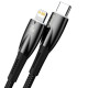 Дата кабель Baseus Glimmer Series Fast Charging Data Cable Type-C to Lightning 20W 1m (CADH000001)