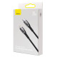 Дата кабель Baseus Glimmer Series Fast Charging Data Cable Type-C to Lightning 20W 1m (CADH000001)