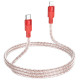 Дата кабель Hoco X99 Crystal Junction PD 27W Type-C to Lightning (1.2m)