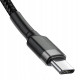 Дата кабель Baseus Cafule Type-C to Type-C Cable PD 2.0 60W (1m) (CATKLF-G)